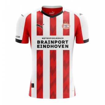 PSV Eindhoven Maglia Gara Casa Repliche 2025-26 Maniche Corte
